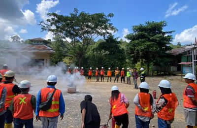 INHOUSE TRAINING  PENYEGARAN KESELAMATAN DAN KESEHATAN KERJA (K3)  DAN TANGGAP DARURAT  PT KARYA LESTARI BASECAMP SEI NGIHIS, 18 JULI 2026